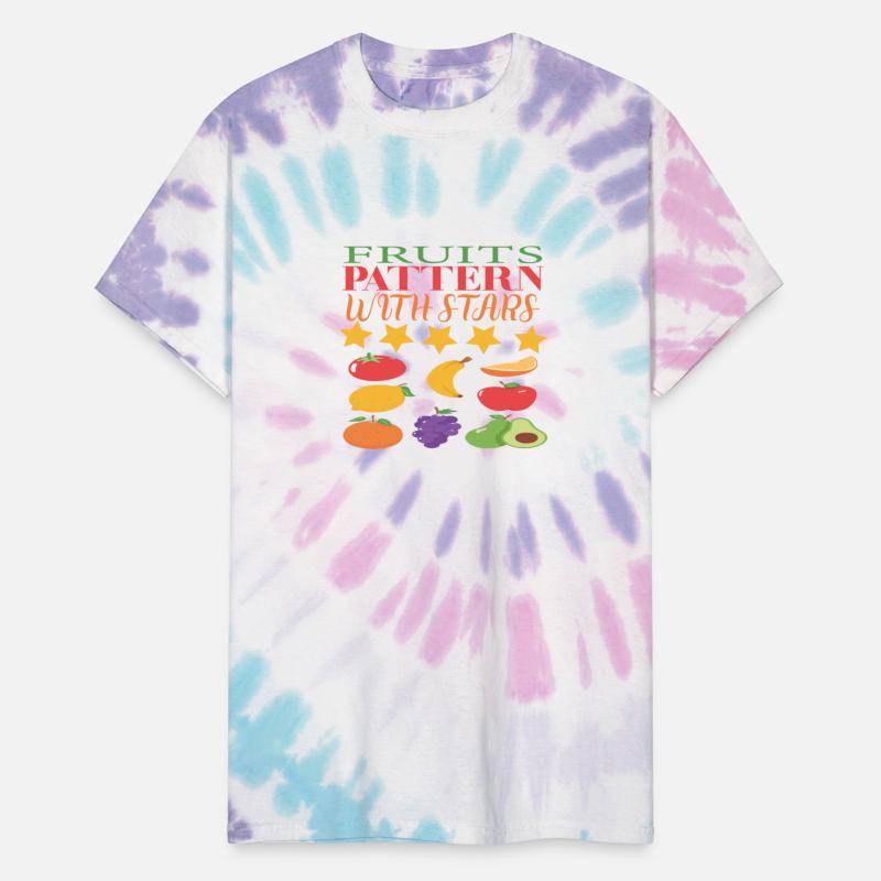 FRUITS PATTERN WITH STARS