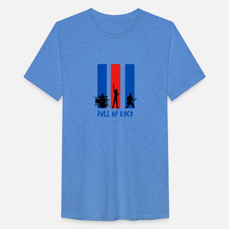 Full of rock ND T-Shirt, Dance Shirt, Drum Shirt