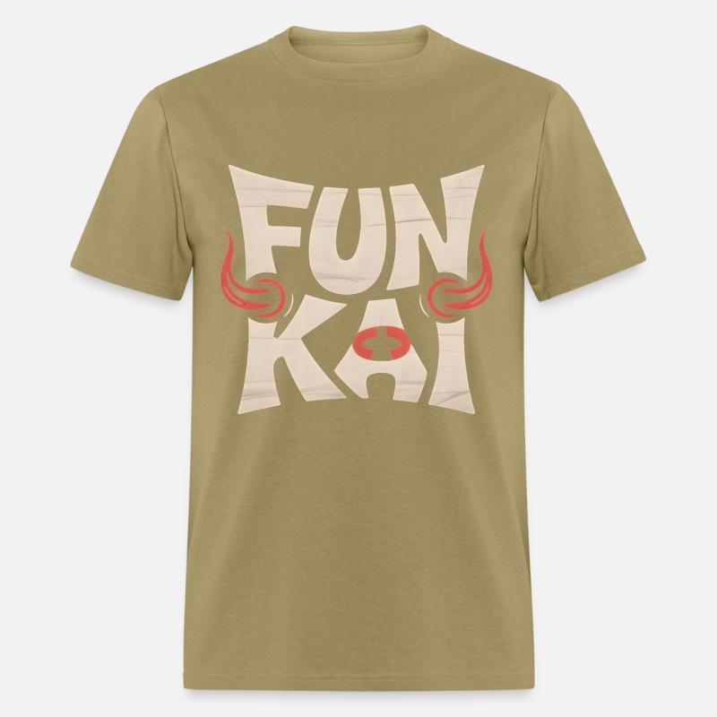 FUN KAI Tribal Typography – Bold Logo Tee