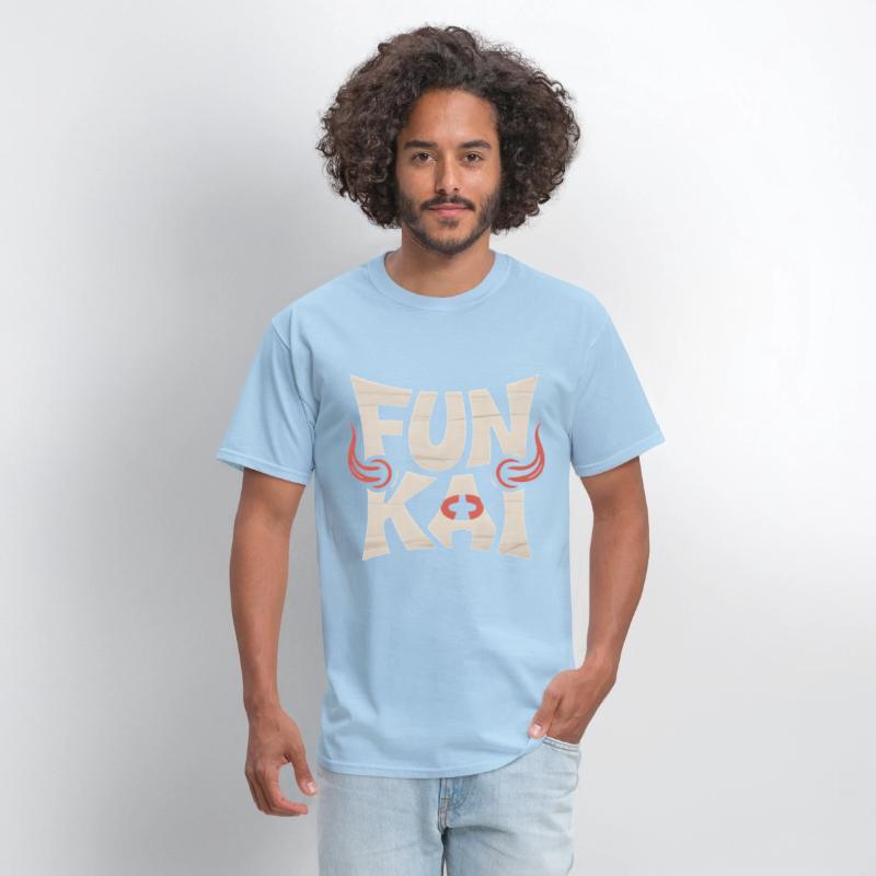 FUN KAI Tribal Typography – Bold Logo Tee