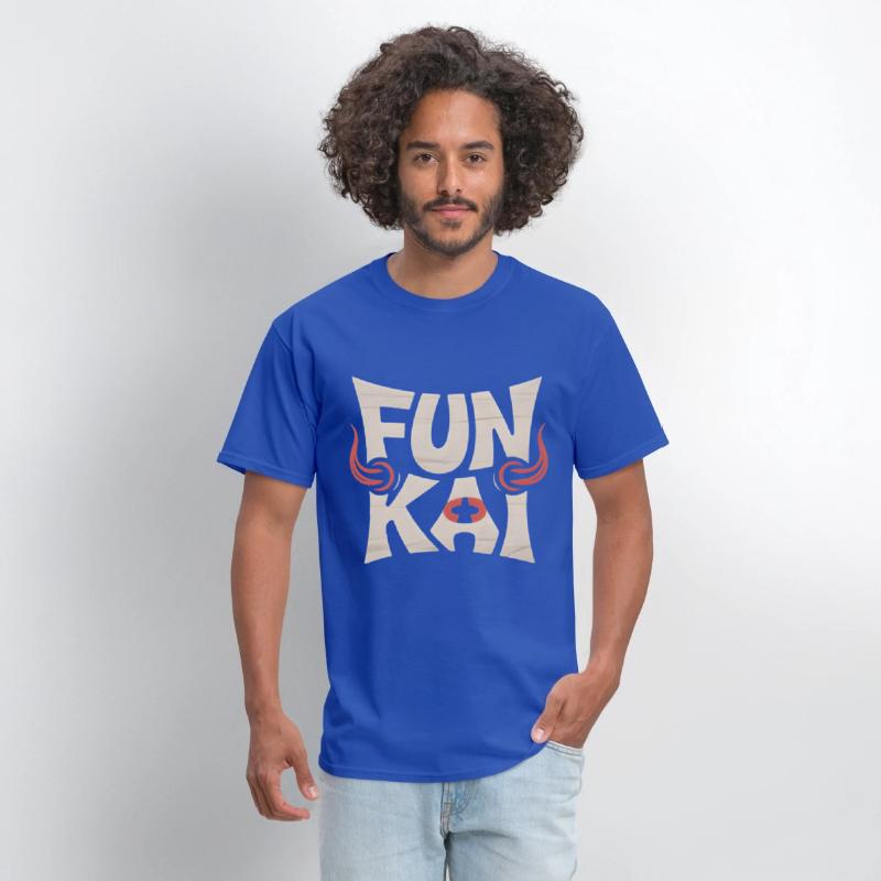 FUN KAI Tribal Typography – Bold Logo Tee