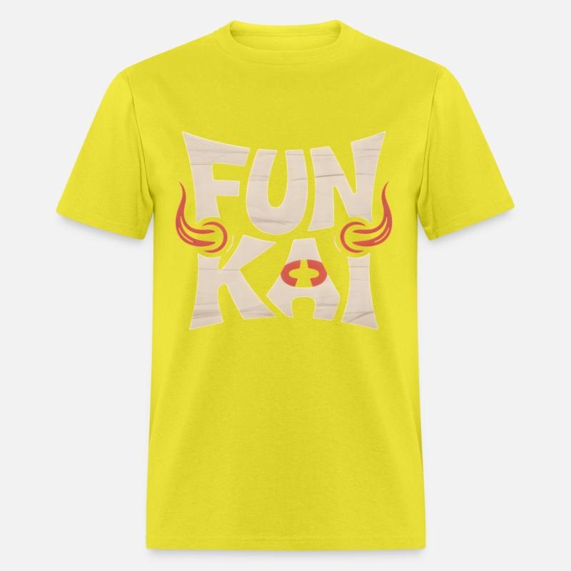FUN KAI Tribal Typography – Bold Logo Tee