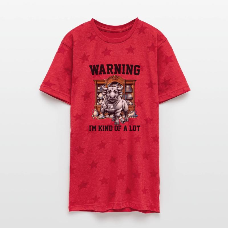 Funny Bull in a China Shop Warning I'm Kind