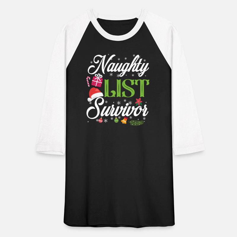 Funny Christmas Naughty List Survivor