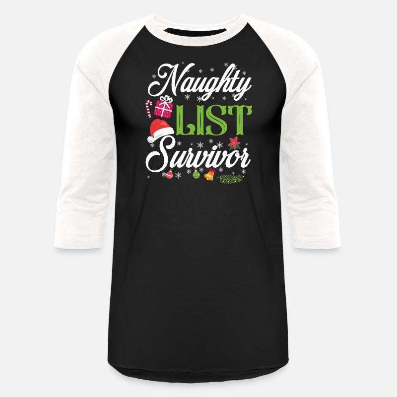 Funny Christmas Naughty List Survivor