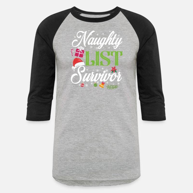 Funny Christmas Naughty List Survivor