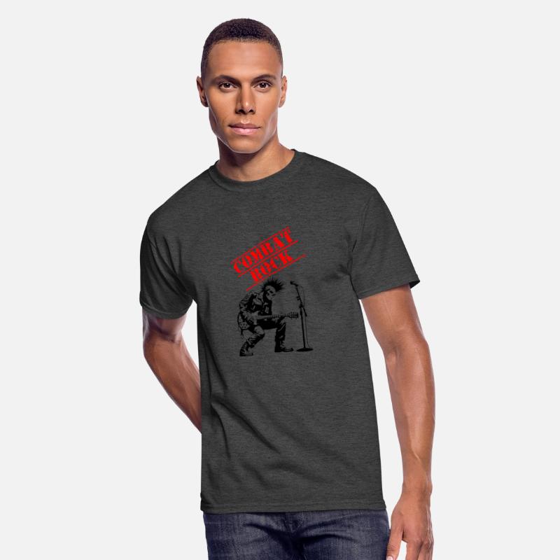 Funny combat rock punk soldier t shirt
