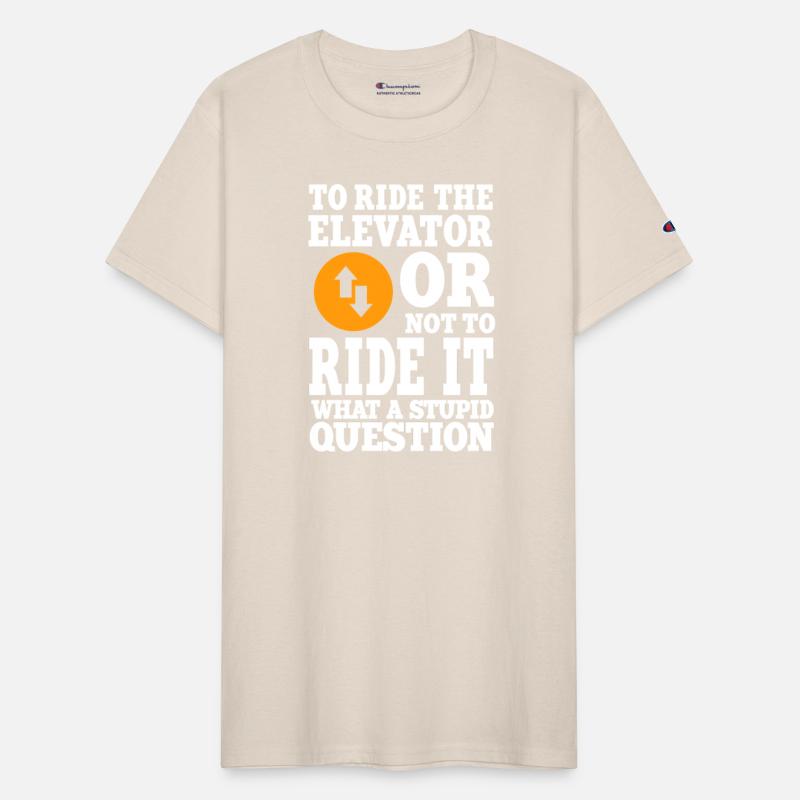 Funny Elevator Ride Lover