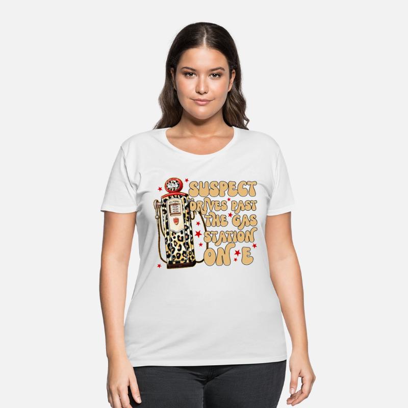 Funny Gas Station Leopard Print Design