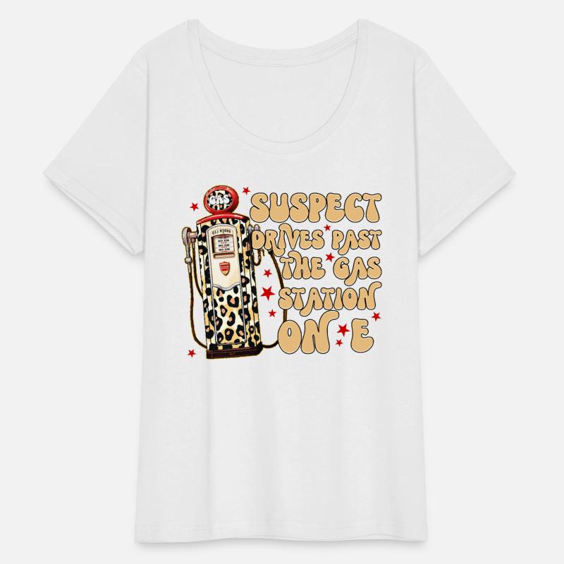 Funny Gas Station Leopard Print Design