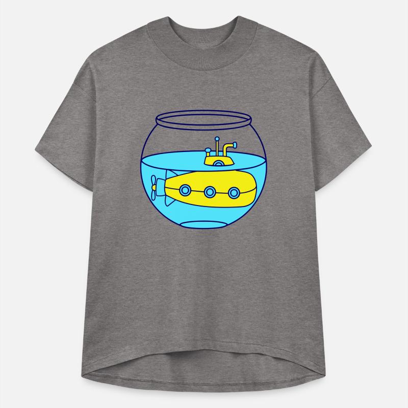 Funny Little Submarine Goldfish Bowl Aquarium Fun