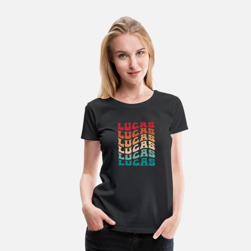 Funny Personalized Lucas Name Themed Apparel