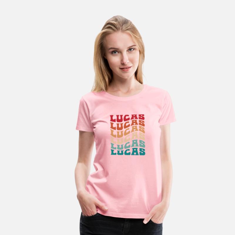 Funny Personalized Lucas Name Themed Apparel
