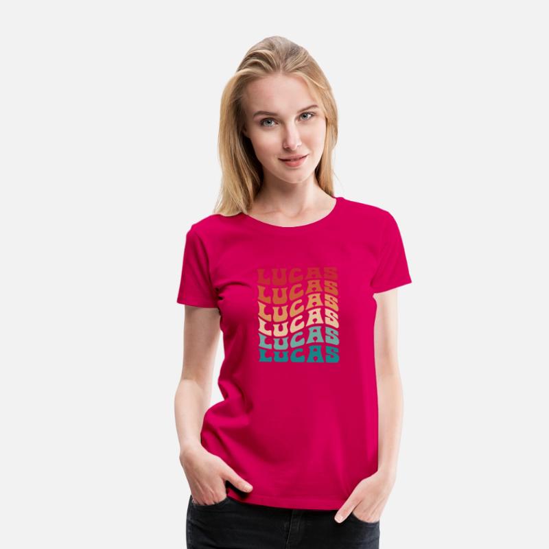 Funny Personalized Lucas Name Themed Apparel
