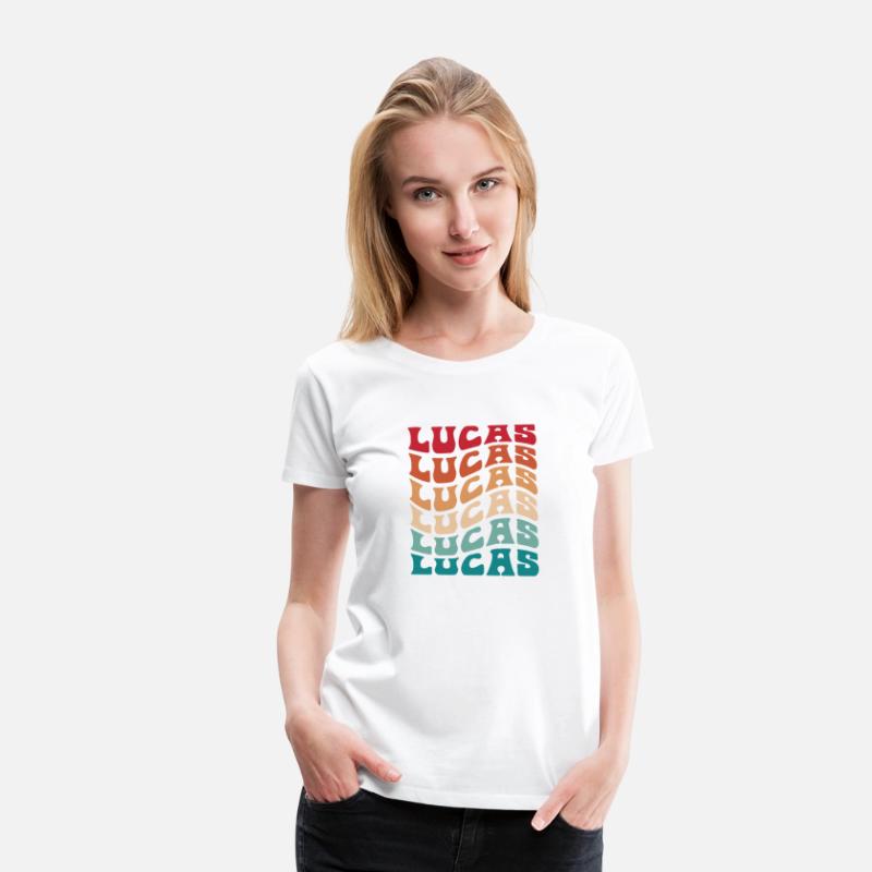 Funny Personalized Lucas Name Themed Apparel
