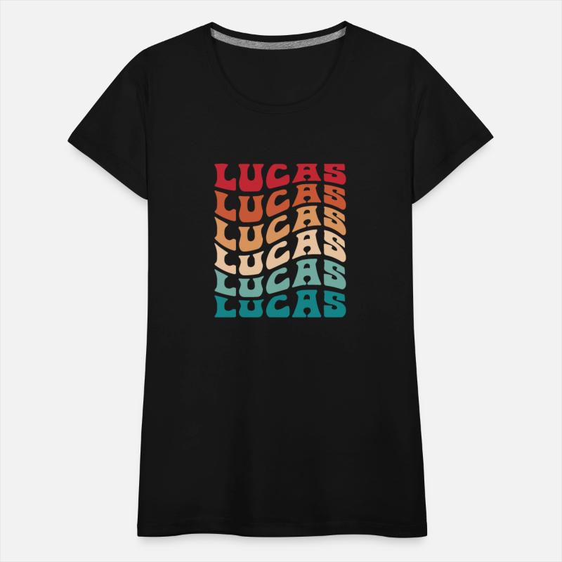 Funny Personalized Lucas Name Themed Apparel