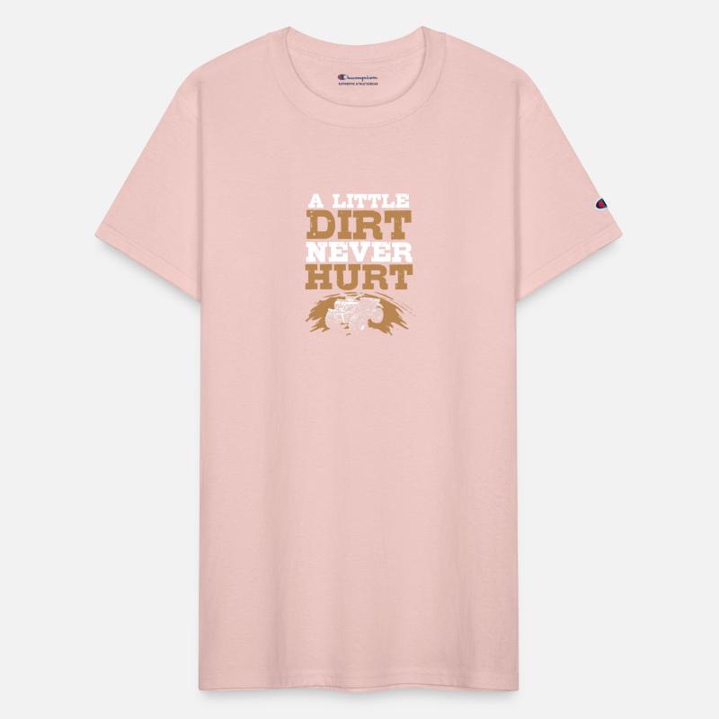 Funny Quad Biker ATV Riding Little Dirt Never Hurt