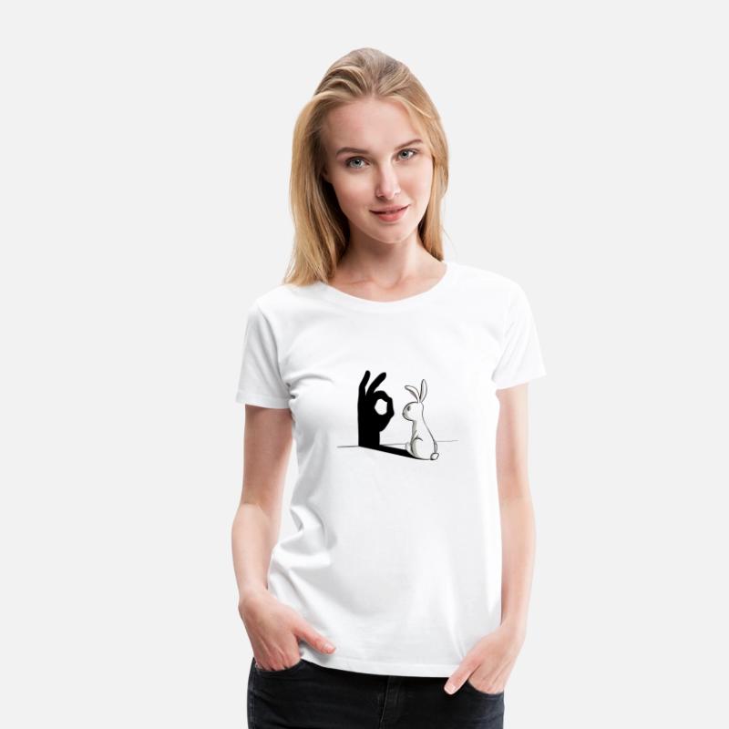 Funny Rabbit Hand Shadow - Playful Shadow Puppet
