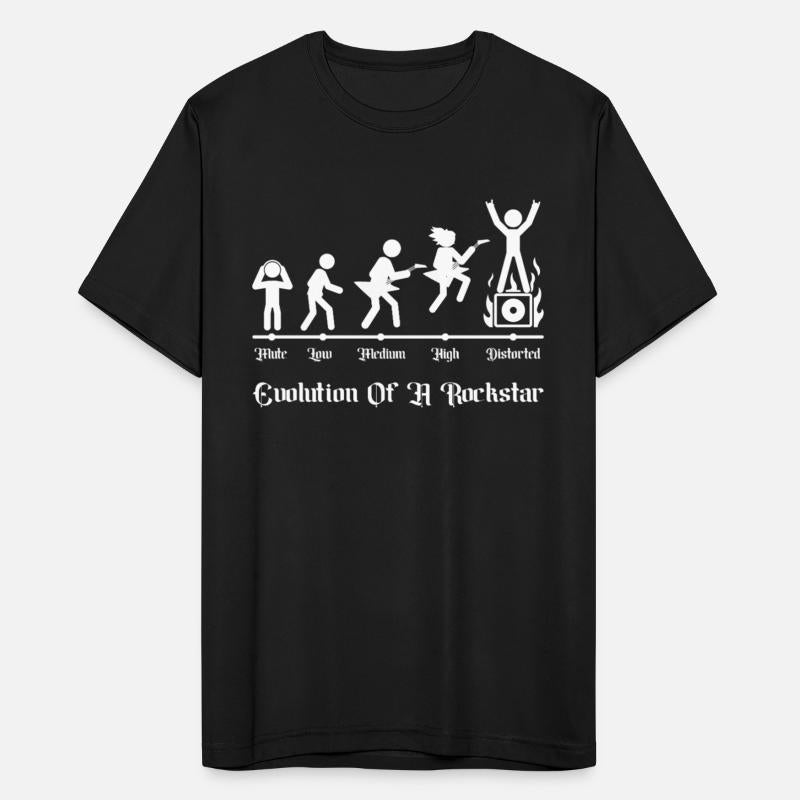 Funny Rock Guitarist Evolution: Stick Figure