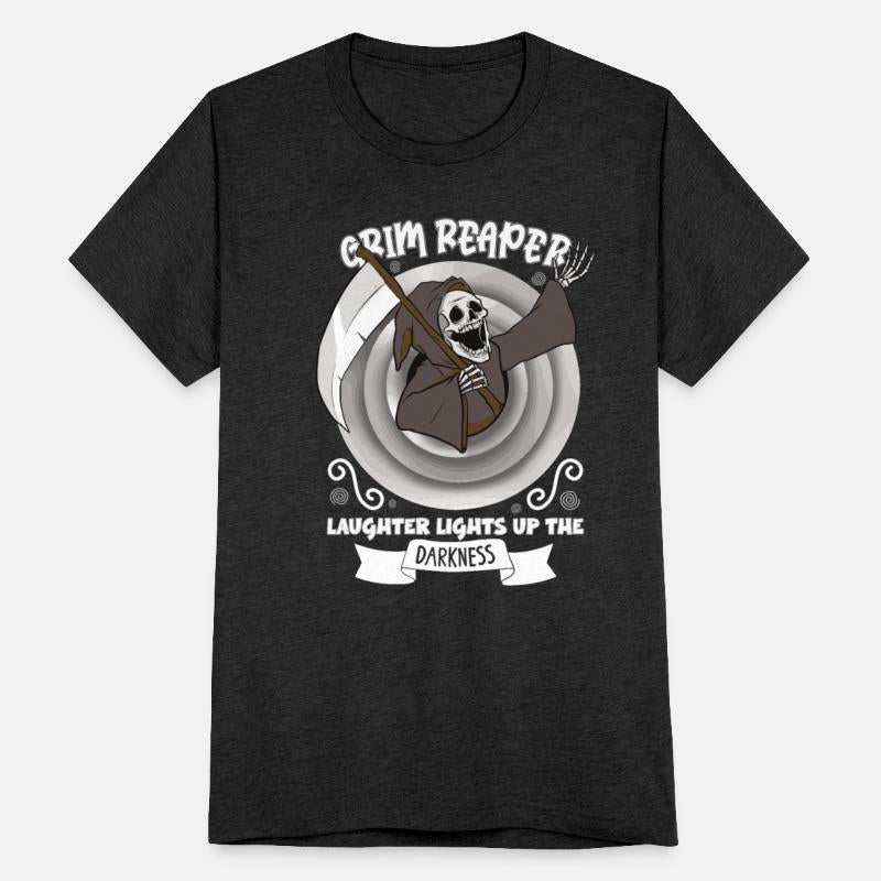 Funny Spooky Grim Reaper Death Dead Halloween Grim