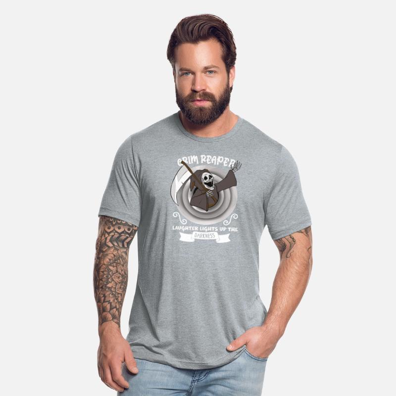 Funny Spooky Grim Reaper Death Dead Halloween Grim