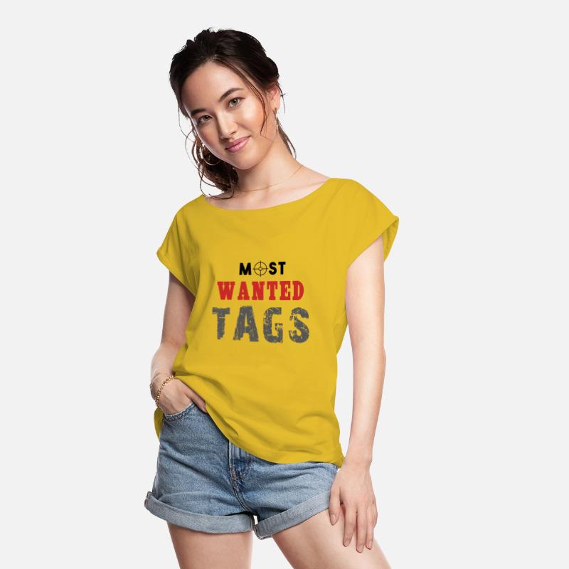 Funny Target Design, Most Wanted Tags.