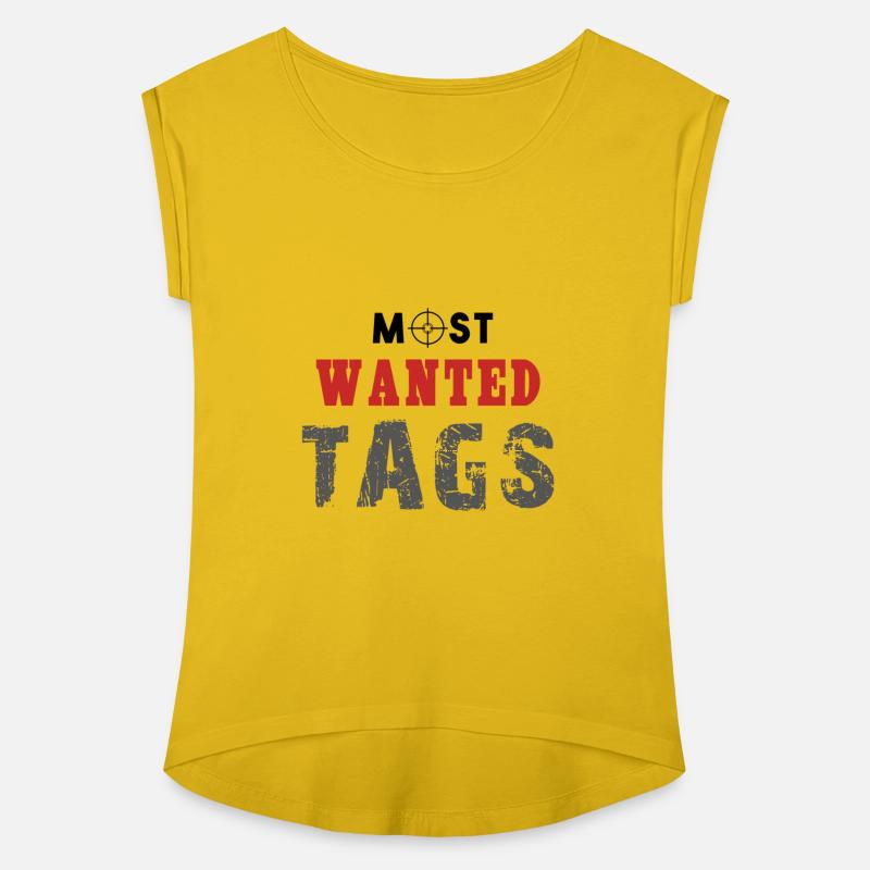 Funny Target Design, Most Wanted Tags.