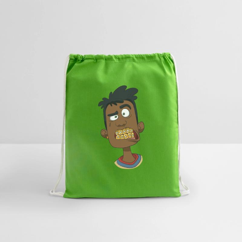 Gangster with gold teeth