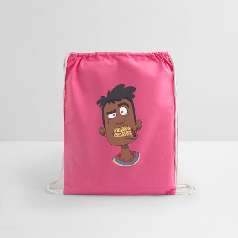 Gangster with gold teeth