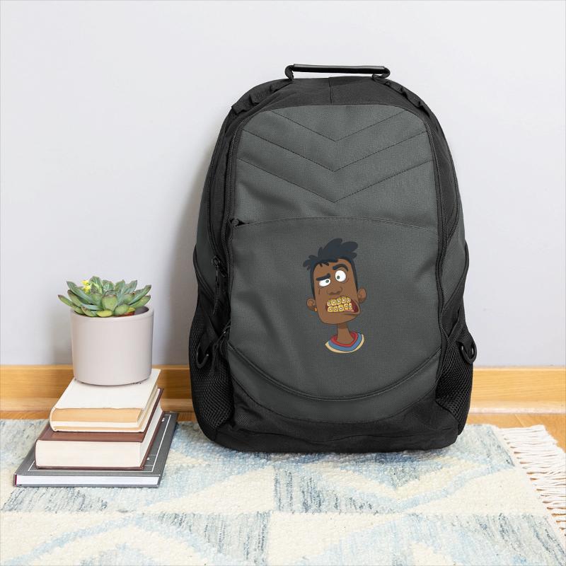 Gangster with gold teeth