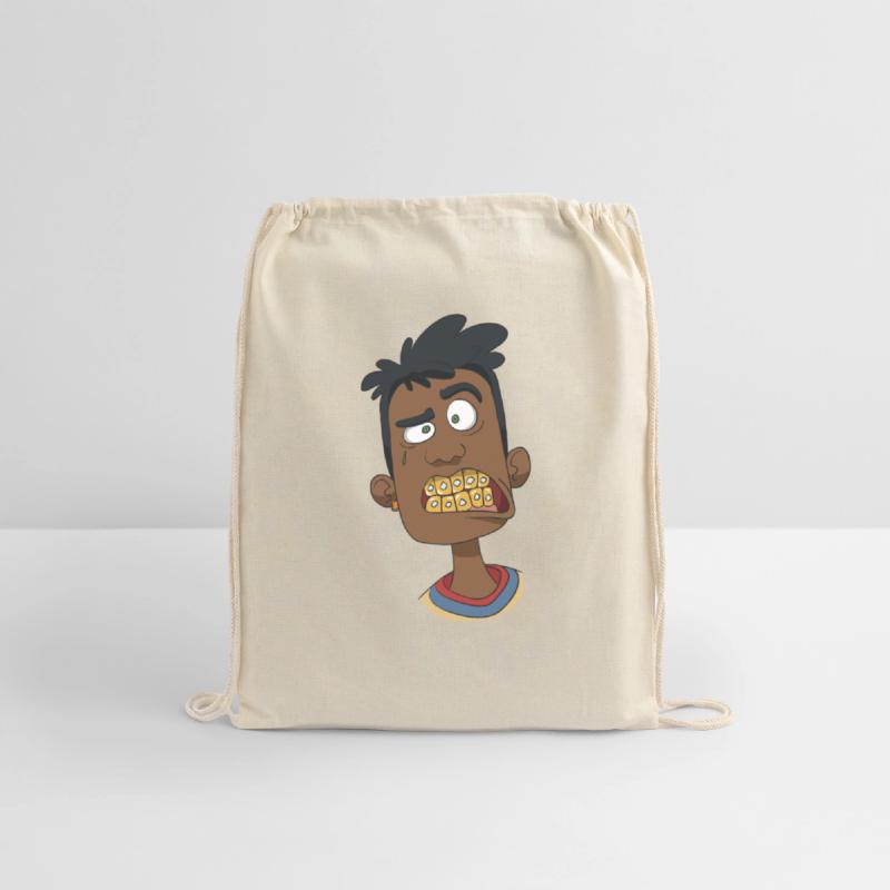 Gangster with gold teeth