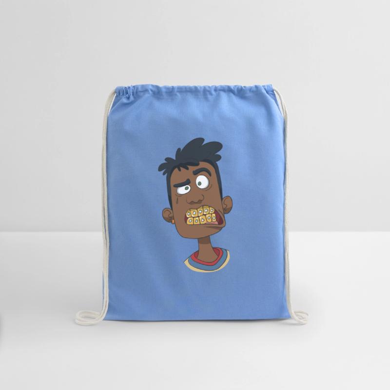 Gangster with gold teeth