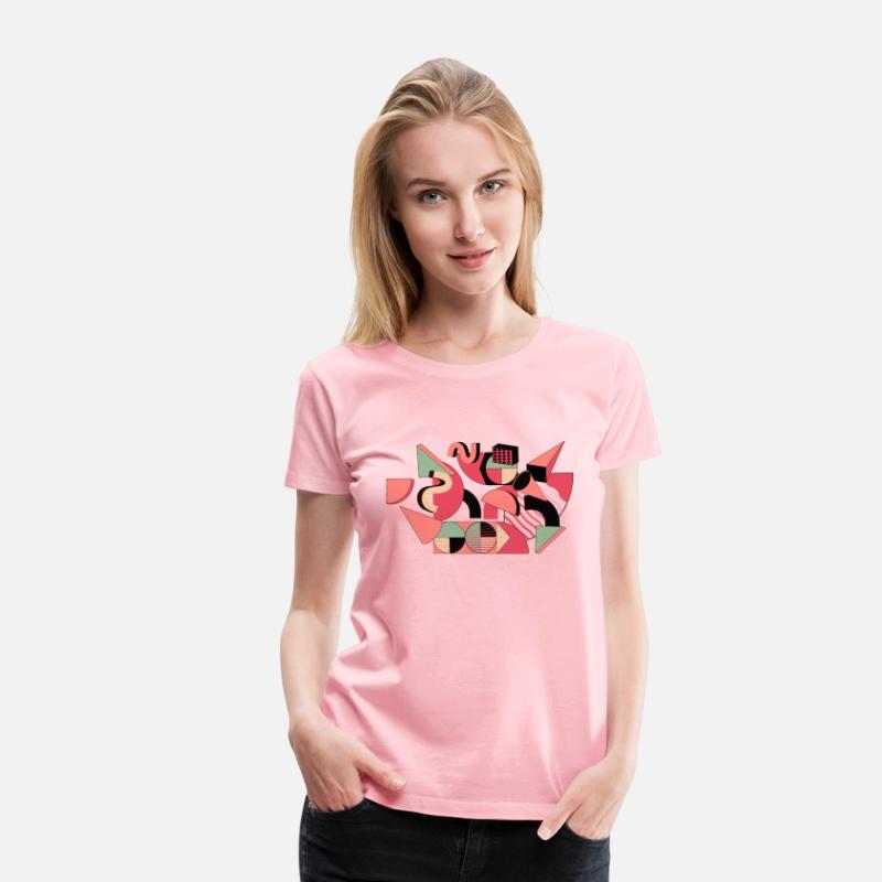 geoGeometric Abstraction in Pink