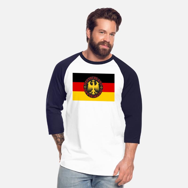 German Flag With Teutonic Eagle