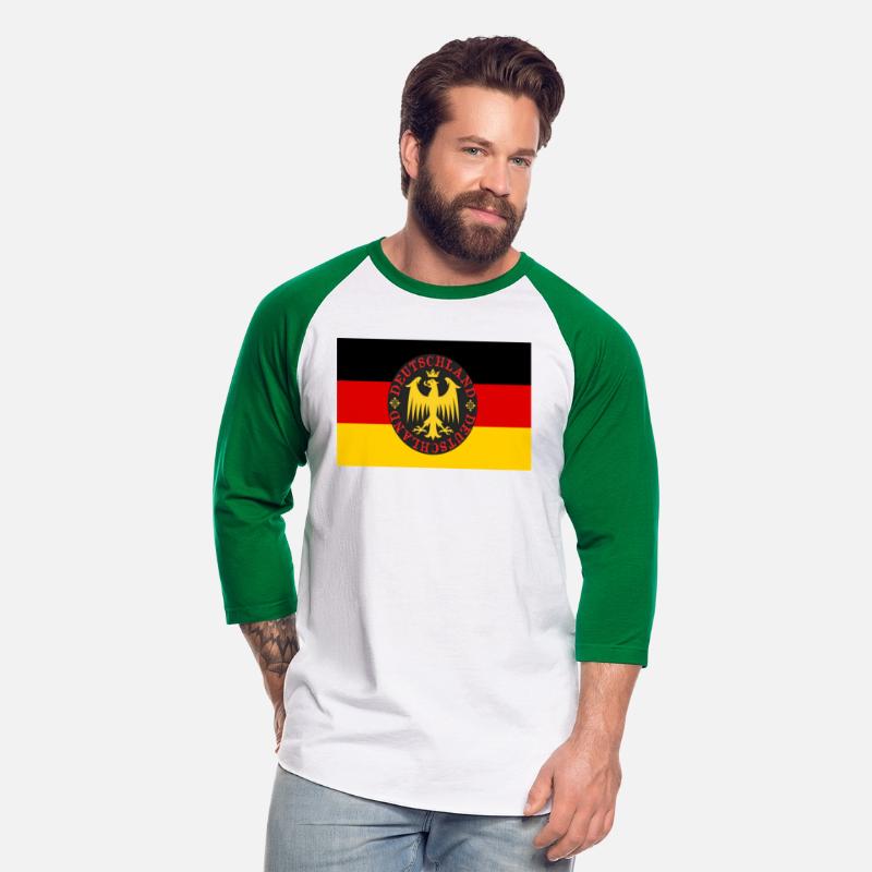 German Flag With Teutonic Eagle