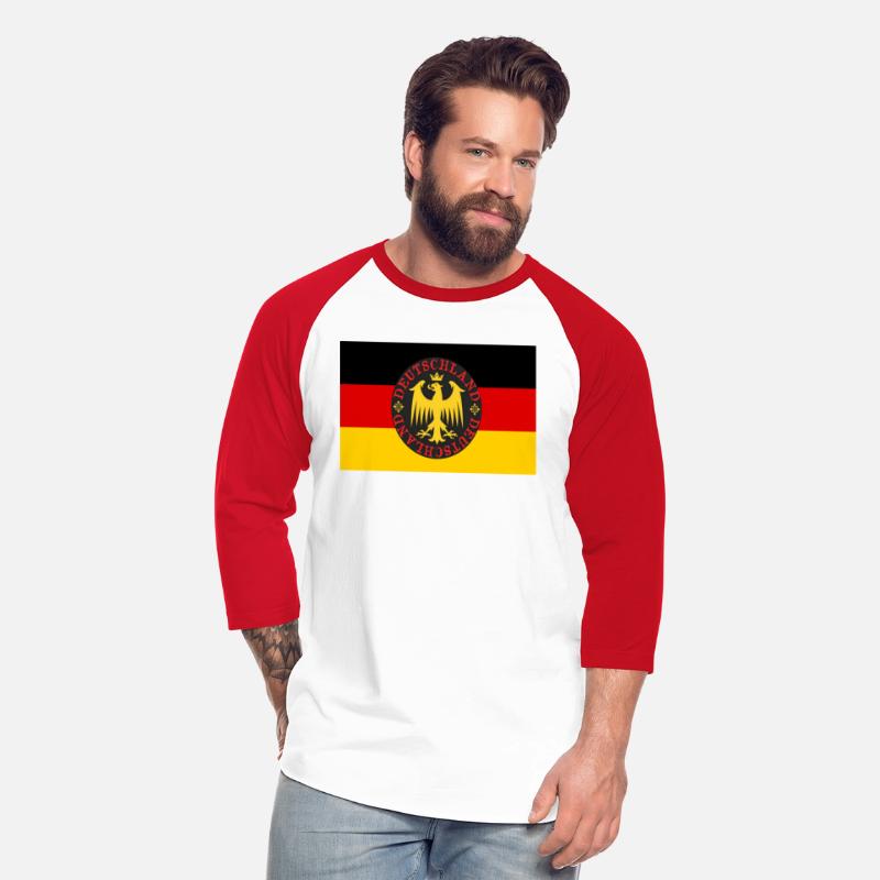 German Flag With Teutonic Eagle