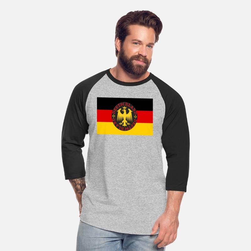 German Flag With Teutonic Eagle