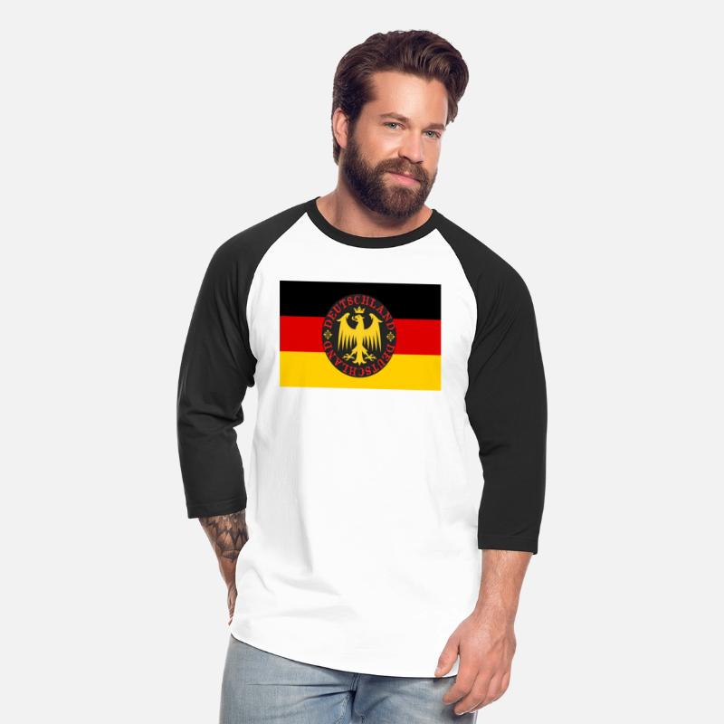 German Flag With Teutonic Eagle