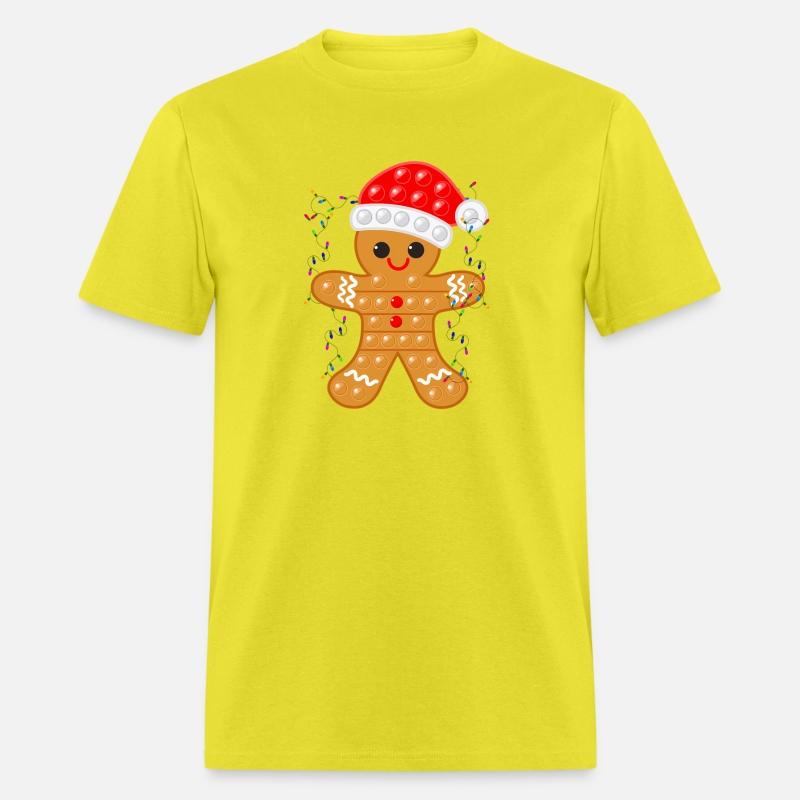 Gingerbread Cookie Santa Cap Pop It Toy