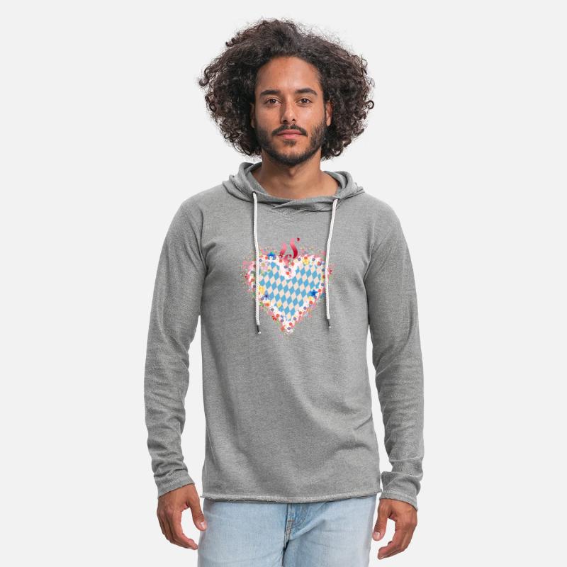 Gingerbread heart shape blue white Bavarian style