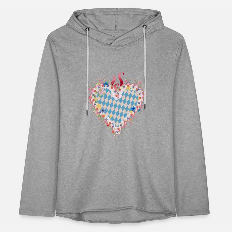 Gingerbread heart shape blue white Bavarian style