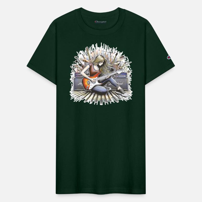 Girl with musical vibes