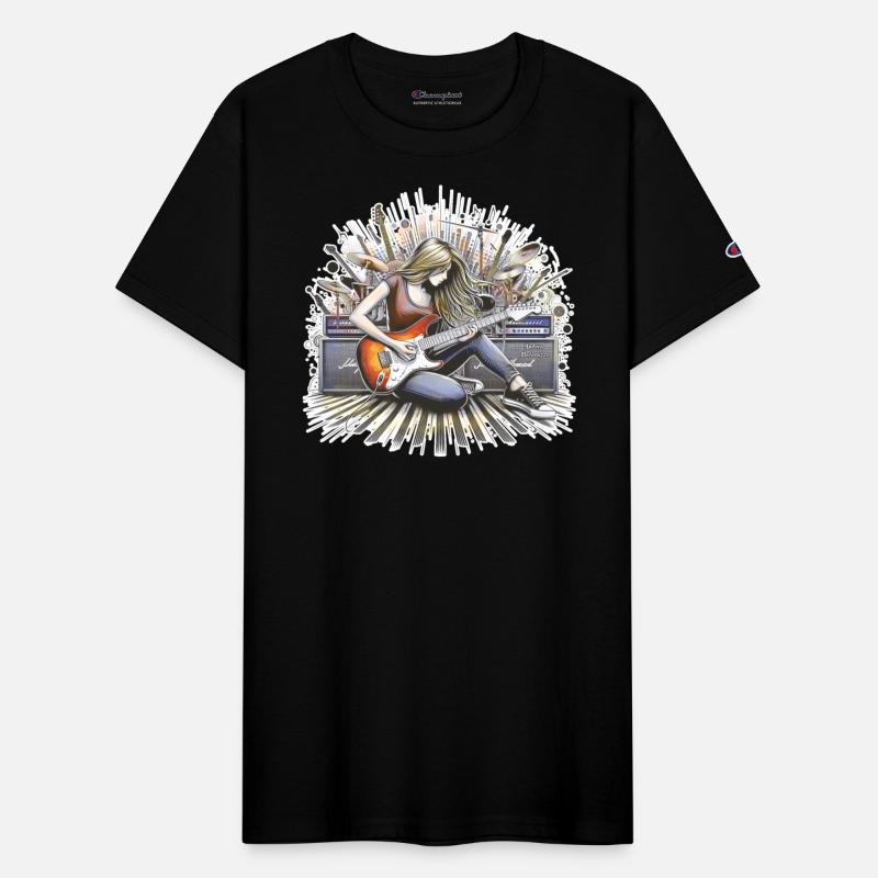 Girl with musical vibes