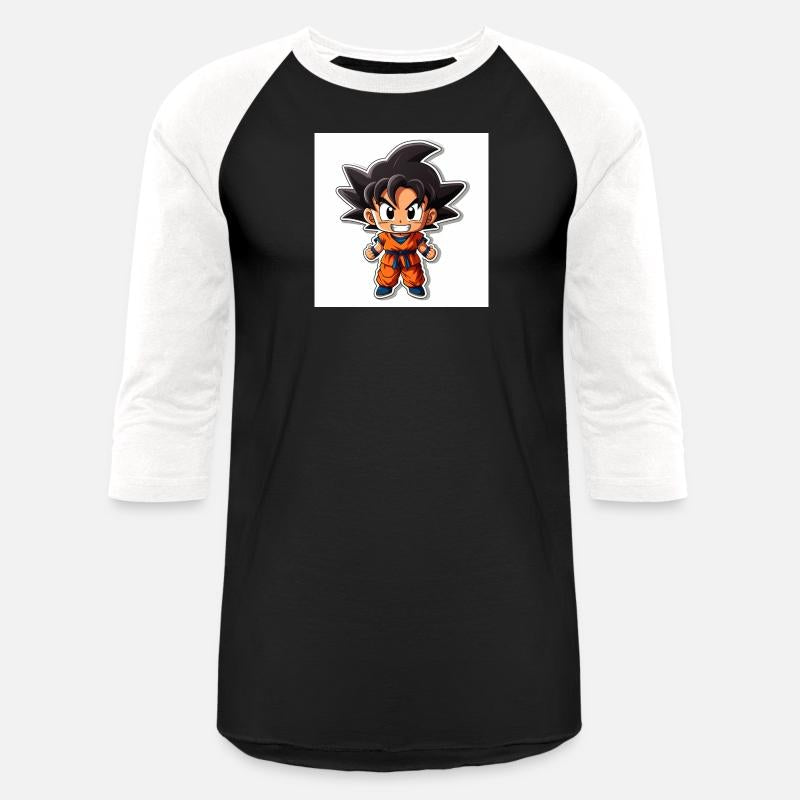 Goku Sticker Happy Bold Colors art toy style