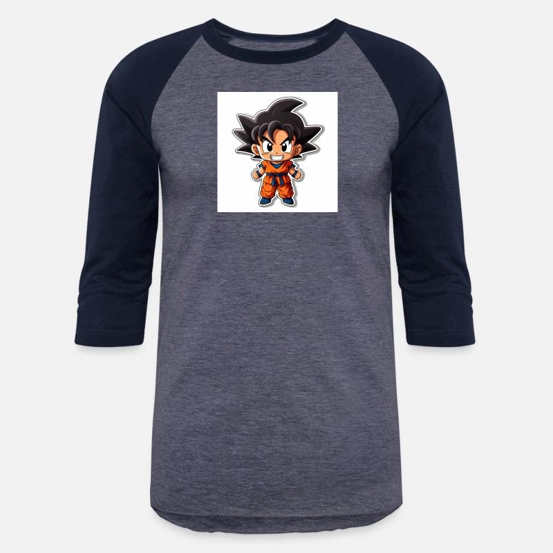 Goku Sticker Happy Bold Colors art toy style