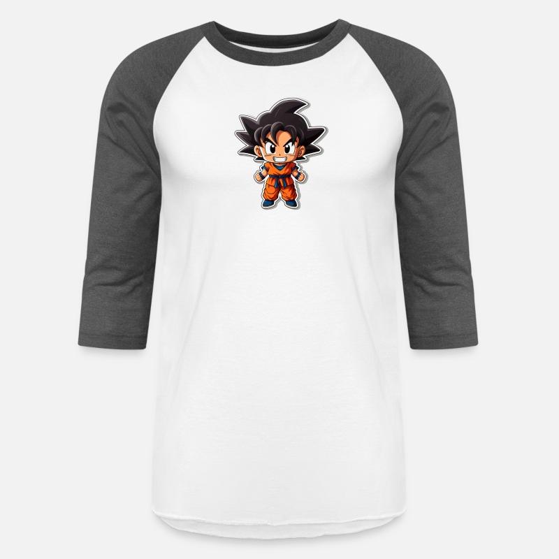 Goku Sticker Happy Bold Colors art toy style