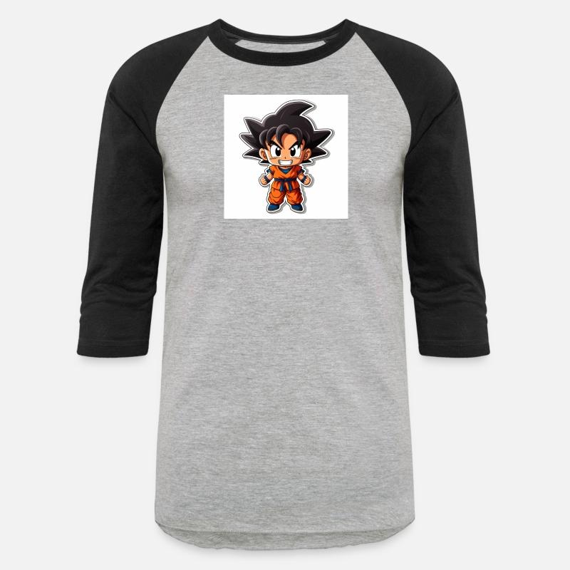 Goku Sticker Happy Bold Colors art toy style