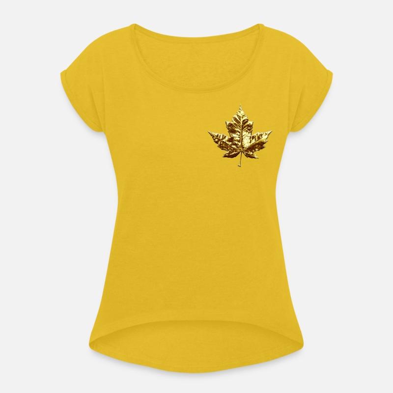 Gold Canada Maple Leaf Souvenirs Gifts