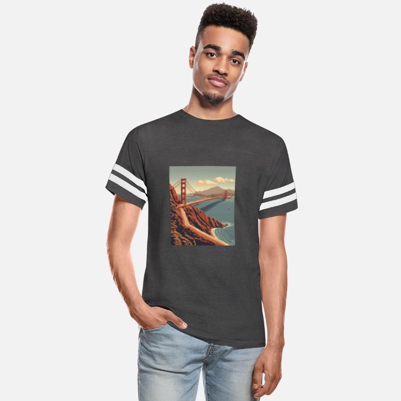 Golden Gate Bridge California T-Shirt, Golden Gate