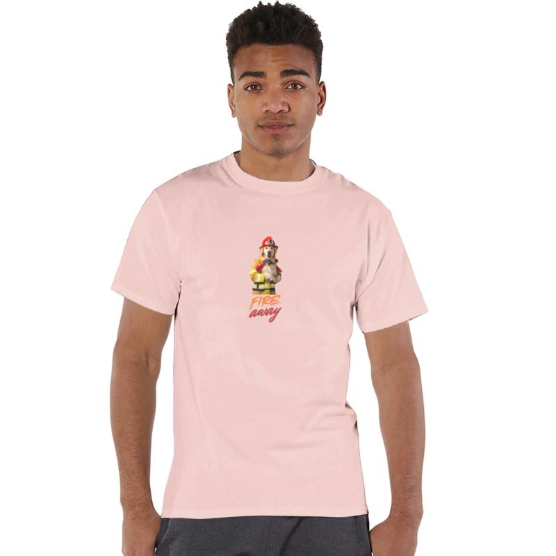 Golden Retriever Fire Fighter Fire away 2